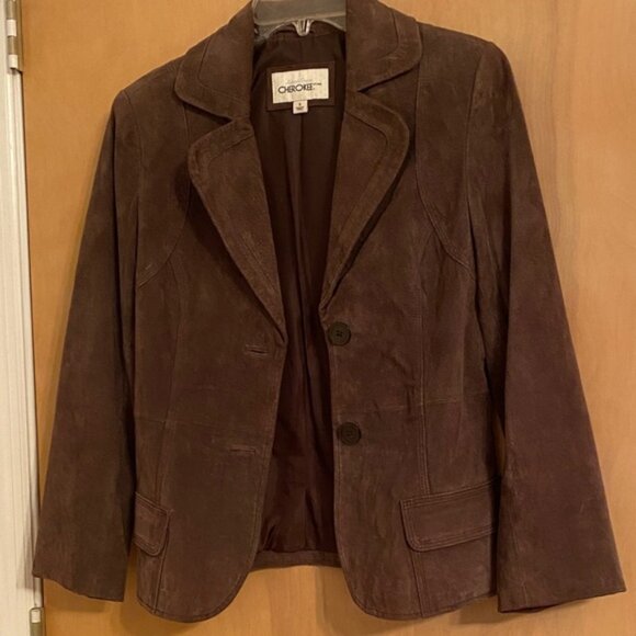 Cherokee Authentic Original Women’s Brown leather jacket - Picture 1 of 5